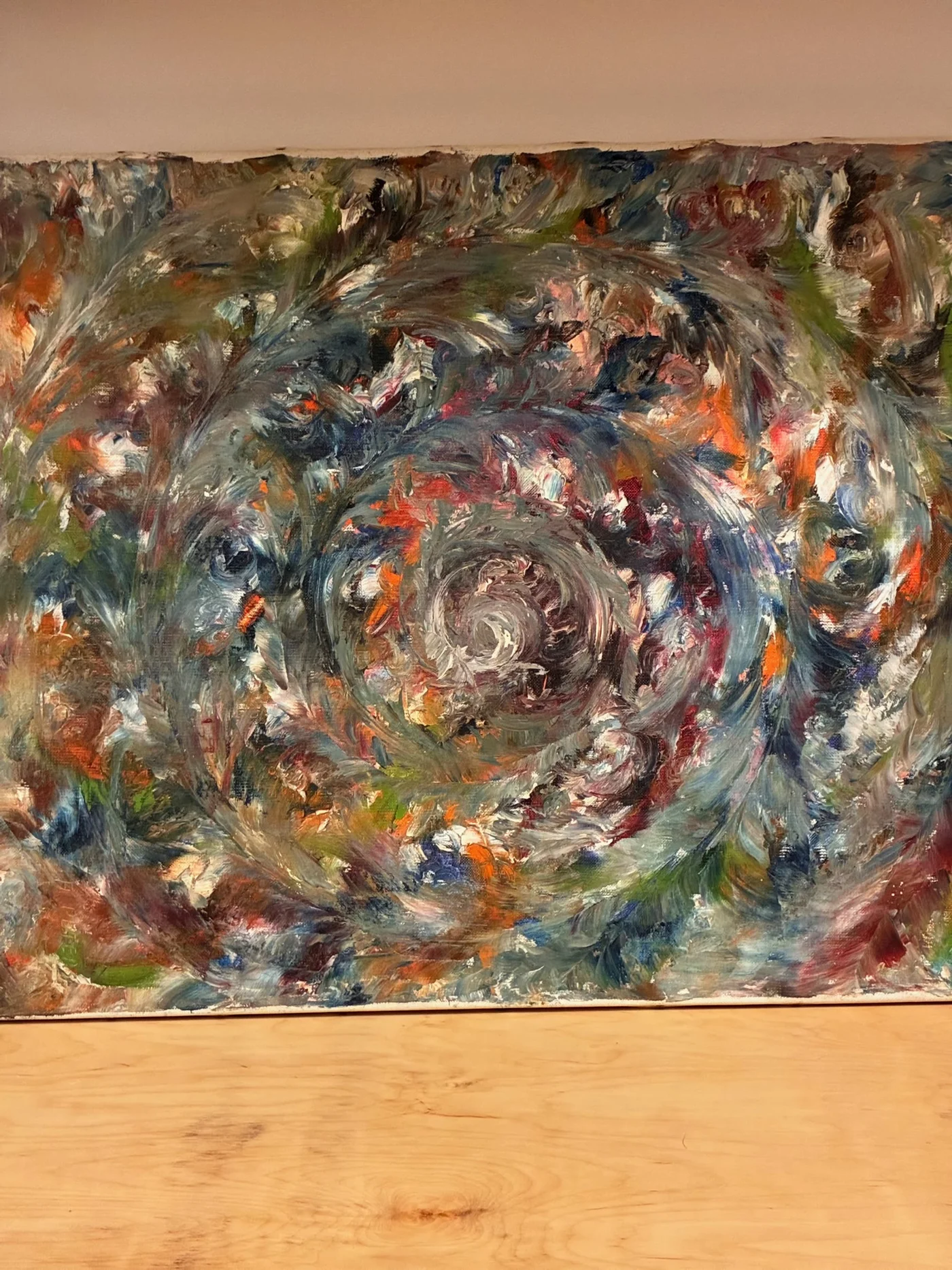 Huile sur toile - Ecole belge contemporaine du XXe - 60 x 50 cm