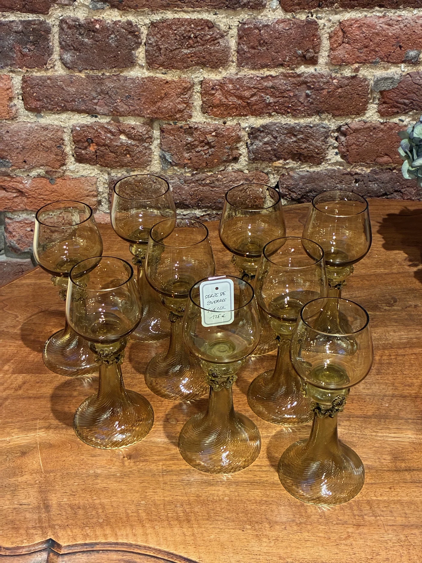 Verres Roemer (série de 9)
